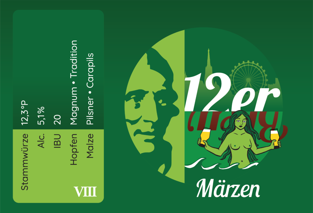 Etikett des 12er Brew Märzen
